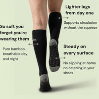 Grounded Support Socks - Black