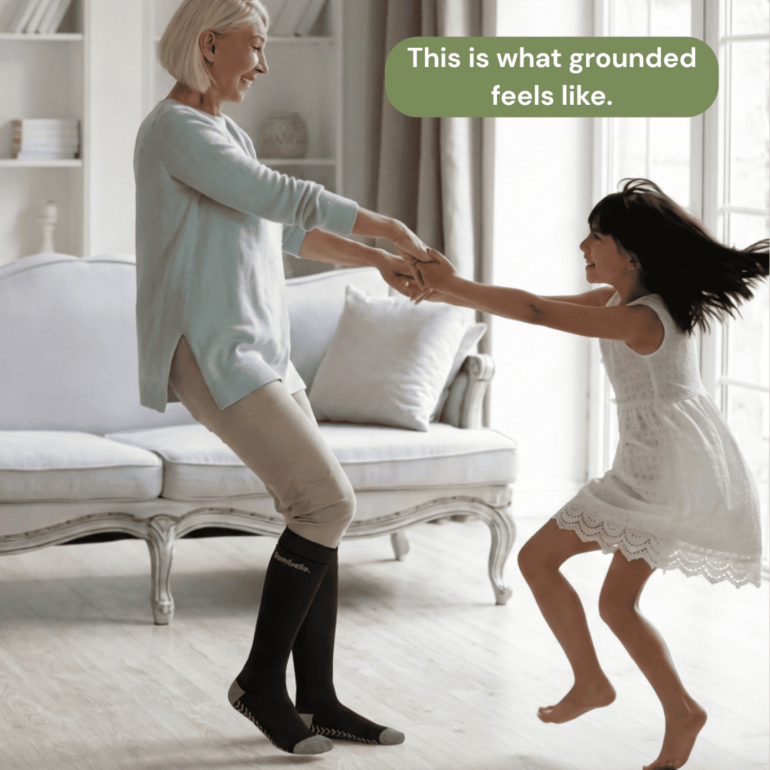 Grounded Support Socks - Black