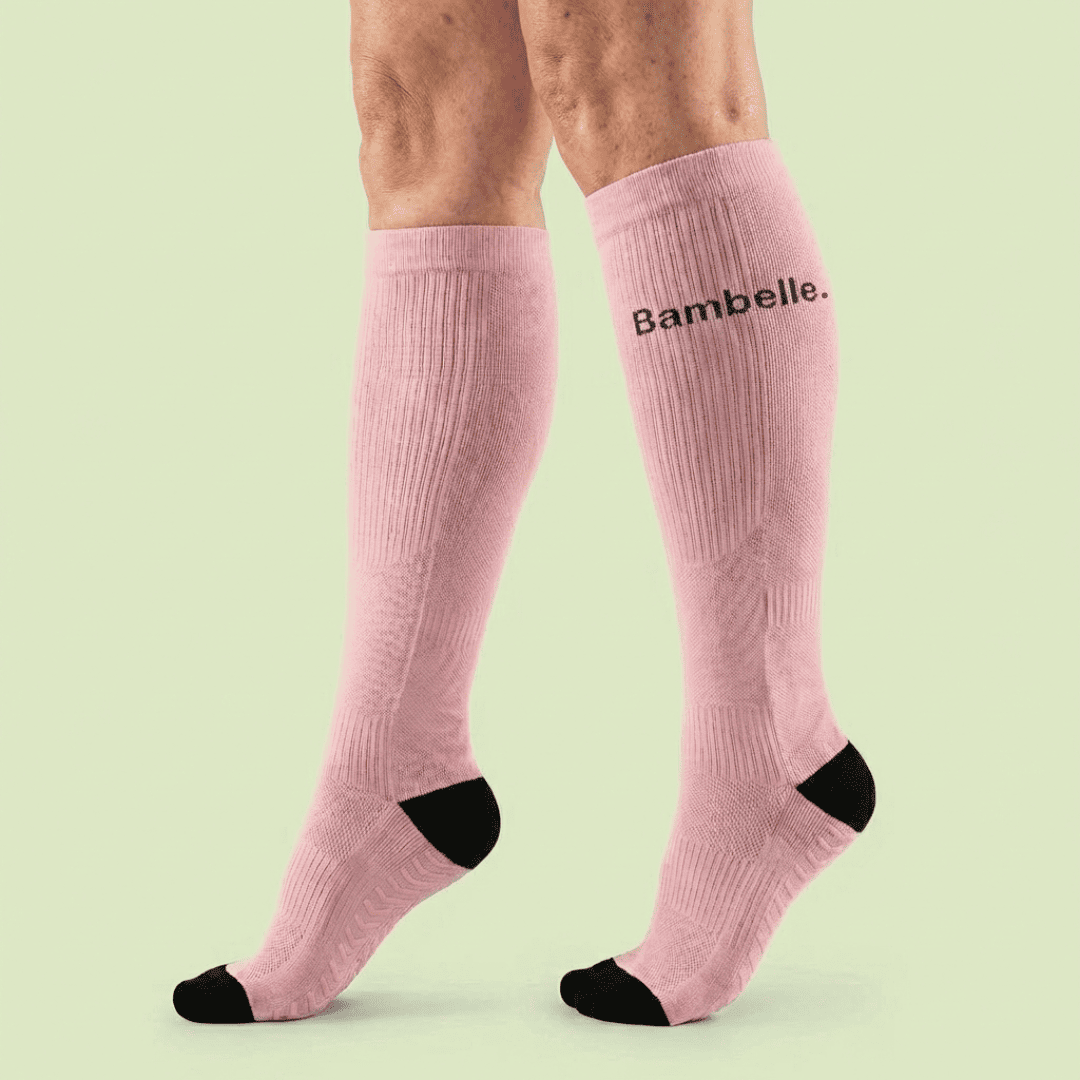 Grounded Support Socks - Lightpink