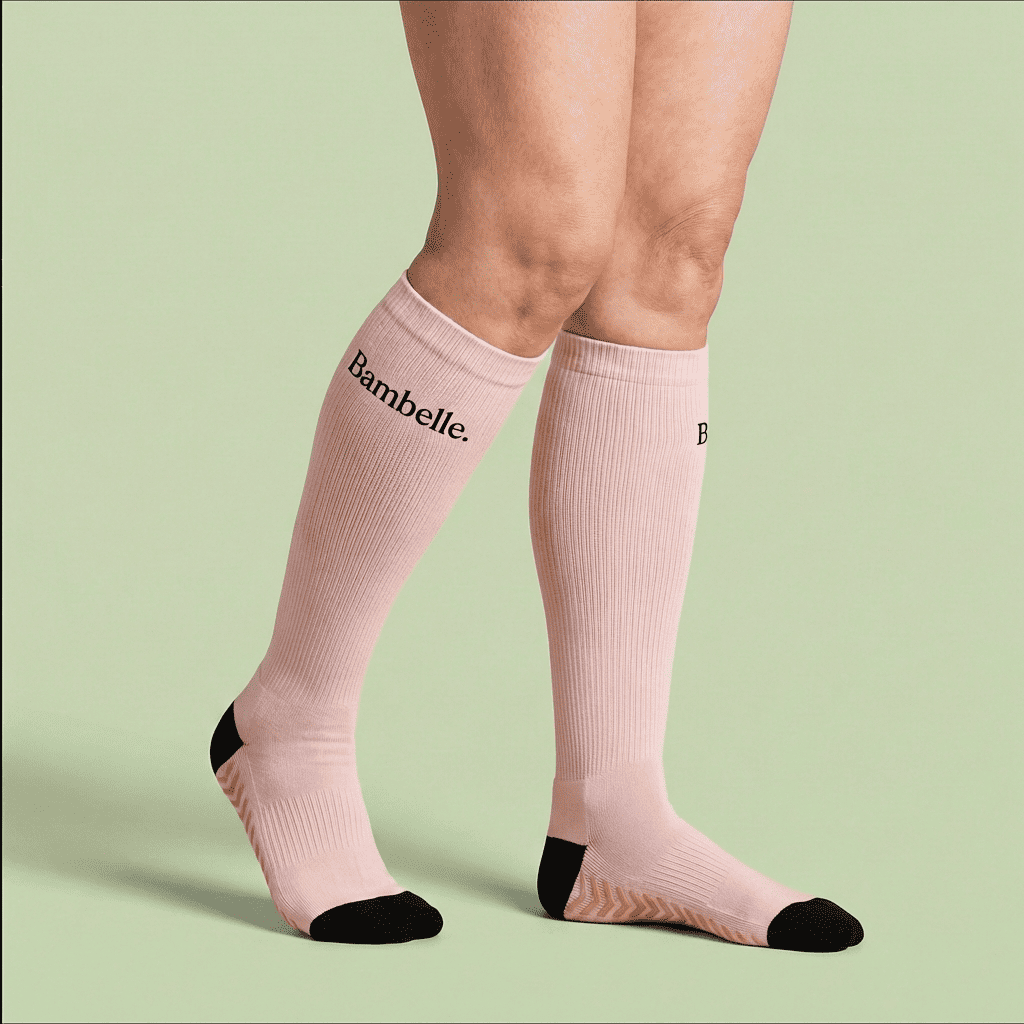 Grounded Support Socks - Lightpink