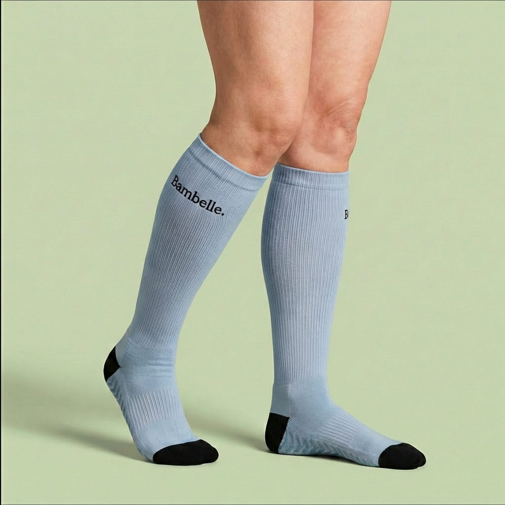 Grounded Support Socks - Blue