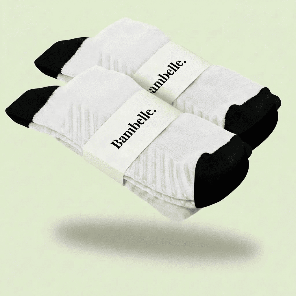Grounded Support Socks - White