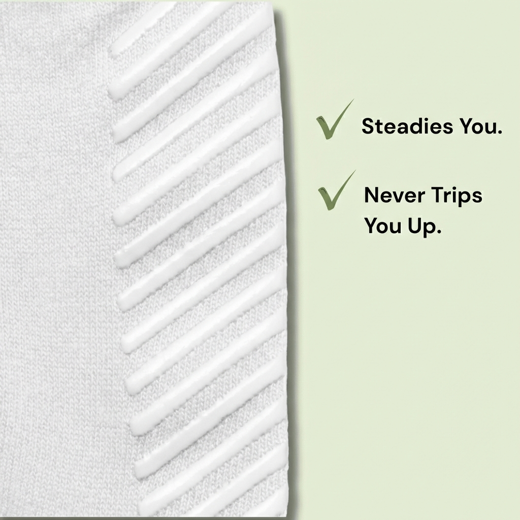 Grounded Support Socks - White